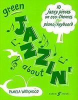 Green Jazzing About piano sheet music cover